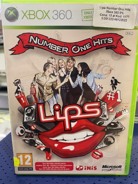 LIPS NUMBER ONE HITS Xbox 360