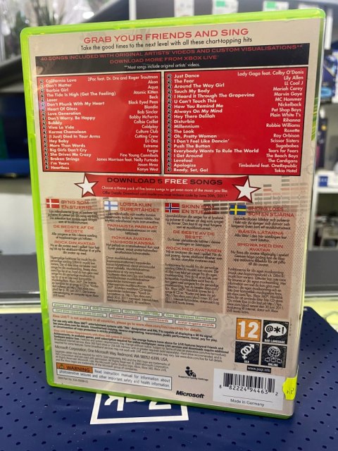 LIPS NUMBER ONE HITS Xbox 360