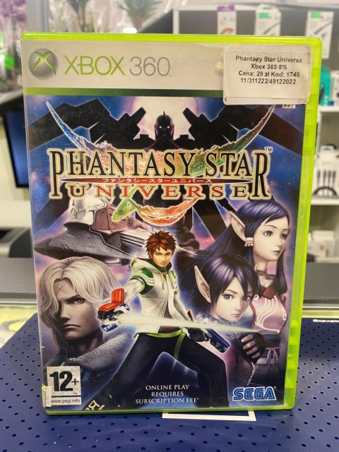 Phantasy Star Universe Xbox 360