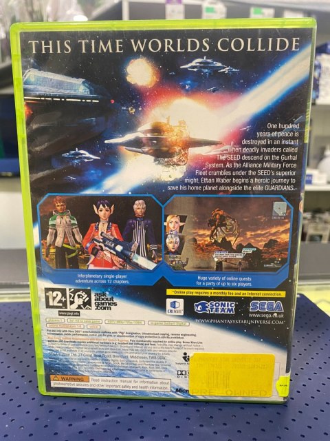 Phantasy Star Universe Xbox 360