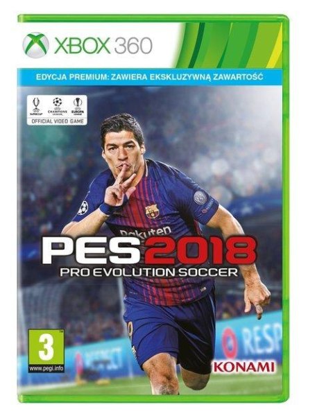 Pro Evolution Soccer 2018 Xbox 360