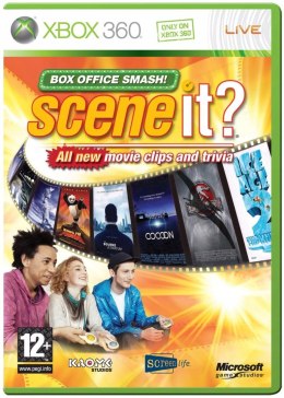 Scene It? Box Office Smash Xbox 360 pudełkowa
