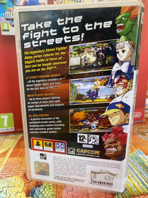 Street Fighter Alpha 3 Max PlayStation Portable (PSP)