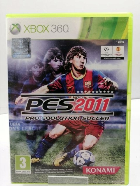 PES2011 PRO EVOLUTION SOCCER Xbox 360 Brak Okładki