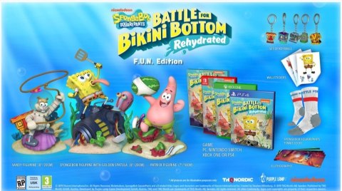 Spongebob SquarePants: Battle for Bikini Bottom Rehydrated Nintendo Switch