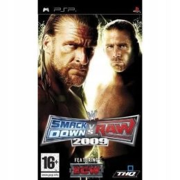 WWE SmackDown vs. Raw 2009 PlayStation Portable (PSP) pudełkowa