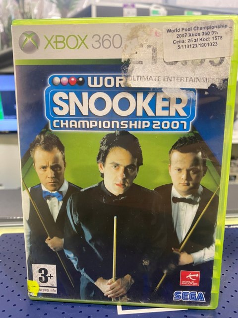 World Snooker Championship 2007 Xbox 360