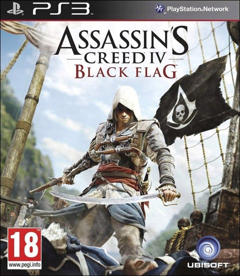 Assassin's Creed IV Black Flag PlayStation 3 (PS3) brak okładki