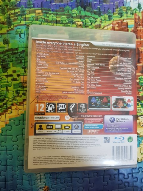 Singstar Guitar - PS3 (Używana) PlayStation 3 (PS3) pudełkowa