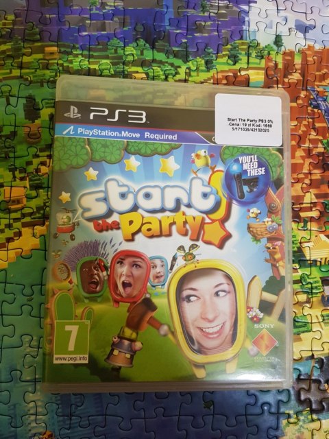 Start The Party! PlayStation 3 (PS3) pudełkowa