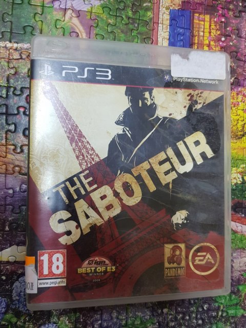 The Saboteur PlayStation 3 (PS3) pudełkowa