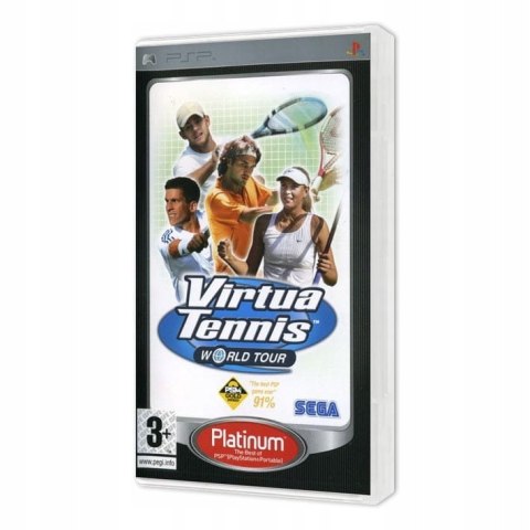 Virtua Tennis World Tour PSP PlayStation Portable (PSP) pudełkowa
