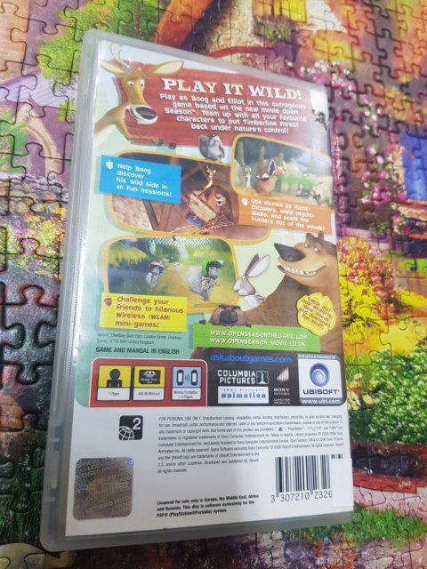 Open Season PlayStation Portable (PSP) pudełkowa