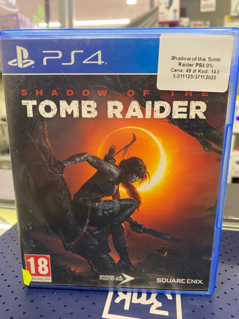 SHADOW OF THE TOMB RAIDER PlayStation 4 (PS4)