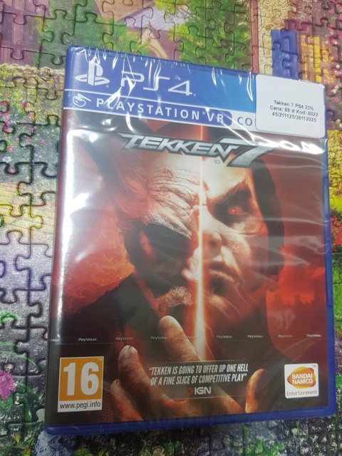 TEKKEN 7 PS4 NOWA PlayStation 4 (PS4) pudełkowa