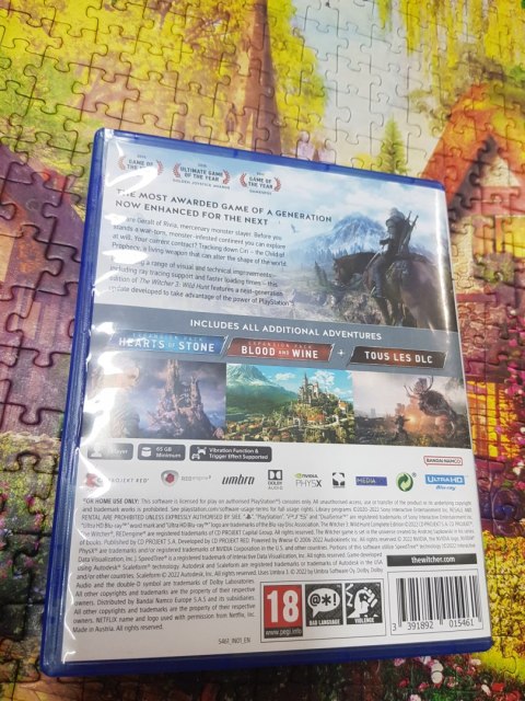 WIEDZMIN 3 PlayStation 5 (PS5) pudełkowa