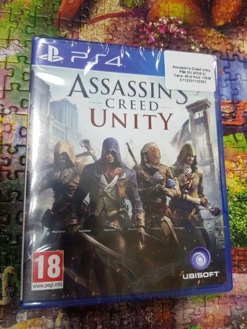 ASSASSINS CREED UNITY PlayStation 4 (PS4) pudełkowa