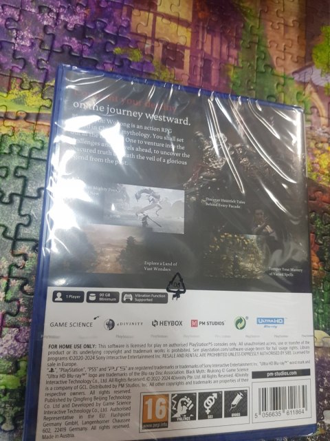 Black Myth Wukong PlayStation 5 (PS5) pudełkowa