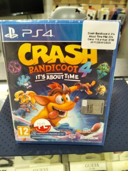 Crash Bandicoot 4 It's About Time PlayStation 4 (PS4)