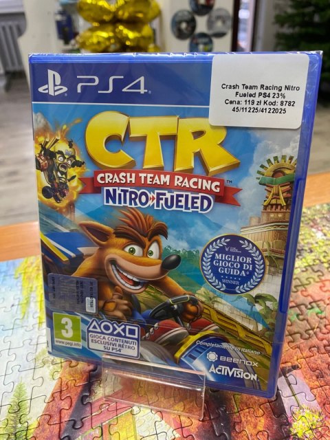 Crash Team Racing Nitro-Fueled PlayStation 4 (PS4)