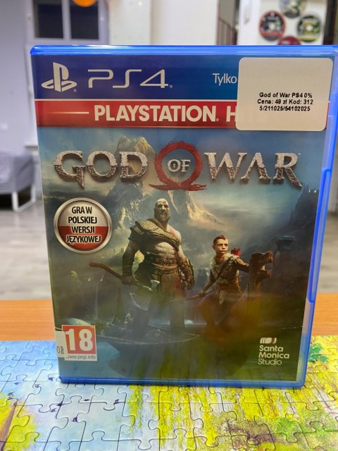 GOD OF WAR PlayStation 4 (PS4)