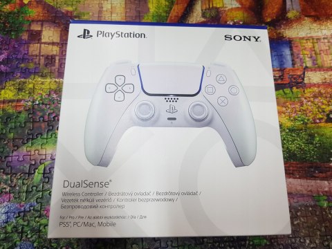 Gamepad Bezprzewodowy Sony DualSense Chroma Pearl do PS5 Biały