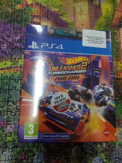 Hot Wheels Unleashed 2 Edycja Pure Fire PlayStation 4 (PS4) pudełkowa