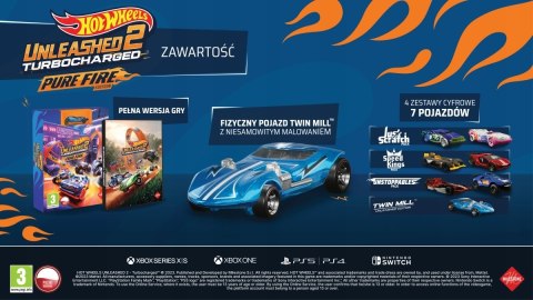 Hot Wheels Unleashed 2 Edycja Pure Fire PlayStation 4 (PS4) pudełkowa