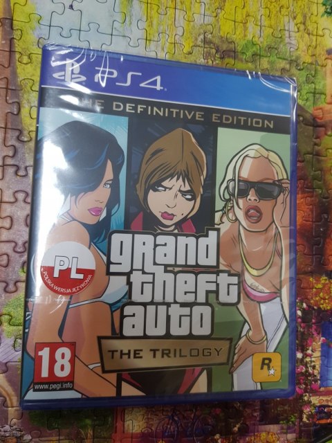 Grand Theft Auto: The Trilogy - Definitive Edition (PS4) pudełkowa