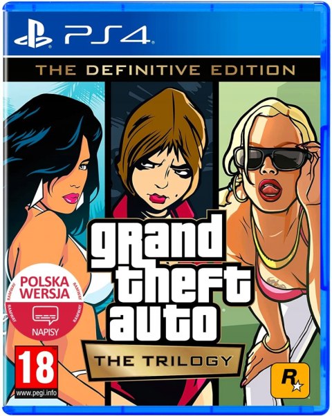 Grand Theft Auto: The Trilogy - Definitive Edition PlayStation 4 (PS4)