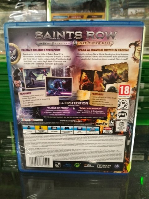 Saints Row IV (4): Re-elected & Saints Row: Gat out of Hell PlayStation 4