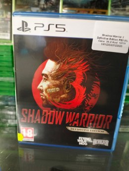 Shadow Warrior 3 - Definitive Edition PlayStation 5 (PS5)