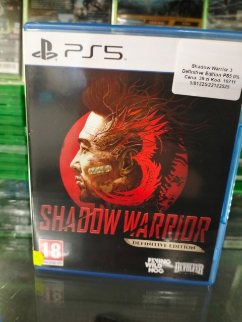 Shadow Warrior 3 - Definitive Edition PlayStation 5 (PS5)