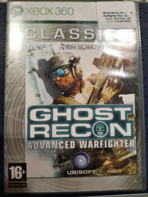 Tom Clancy's Ghost Recon: Advanced Warfighter Xbox 360