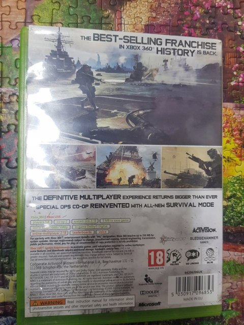 Call of Duty: Modern Warfare 3 Xbox 360 pudełkowa