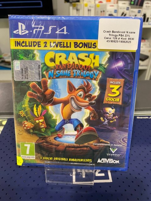 Crash Bandicoot N. Sane Trilogy PlayStation 4 (PS4)
