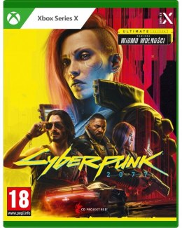 Cyberpunk 2077: Ultimate Edition PL Xbox Series X pudełkowa