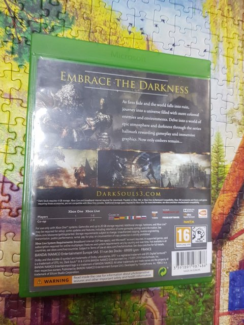 Dark Souls III - Microsoft Xbox One pudełkowa