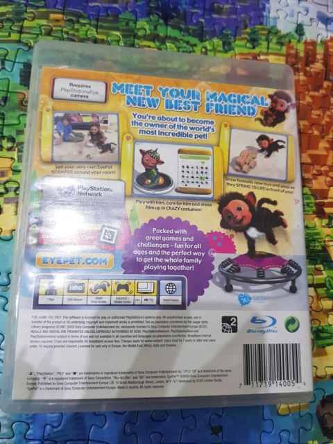 EyePet PlayStation 3 (PS3) pudełkowa