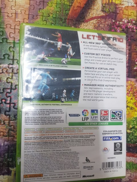 FIFA 10 Xbox 360 pudełkowa