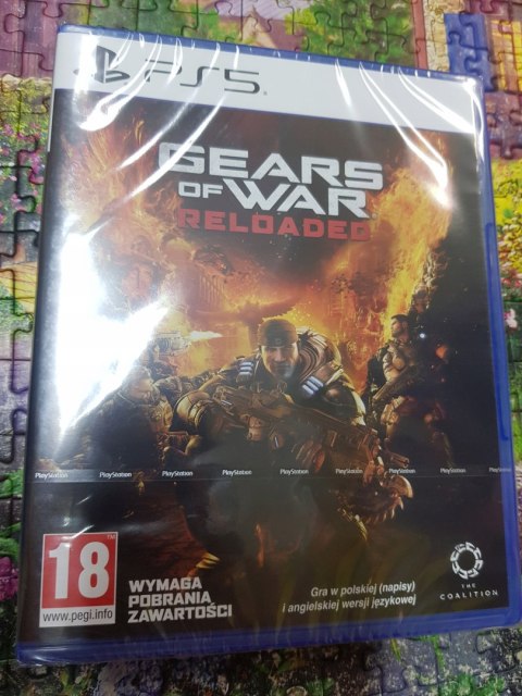 Gears of War Reloaded PL (PS5) PlayStation 5 (PS5) pudełkowa