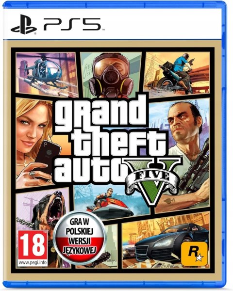Grand Theft Auto V PlayStation 5 (PS5) pudełkowa