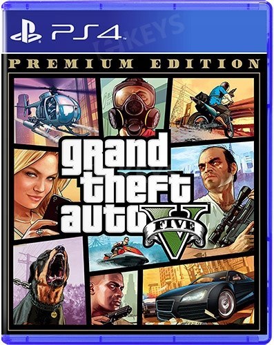 Grand Theft Auto V Premium Edition PlayStation 4 (PS4) pudełkowa