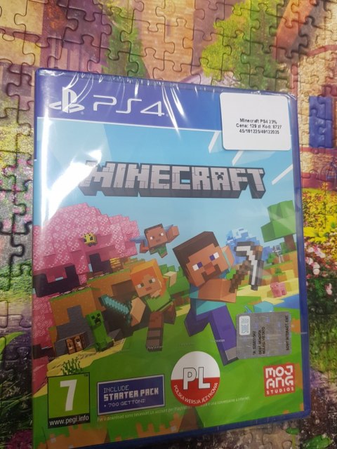 Minecraft: Bedrock Edition PlayStation 4 (PS4) pudełkowa