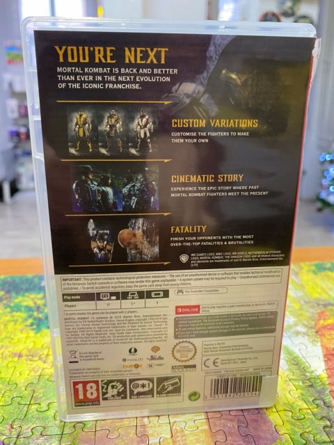 NINTENDO SWITCH MORTAL KOMBAT 11 Nintendo Switch