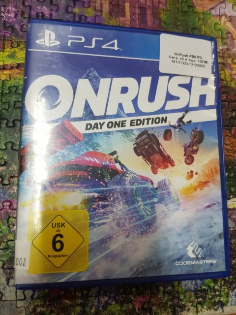 ONRUSH DAY ONE EDITION PS4 PlayStation 4 (PS4) pudełkowa