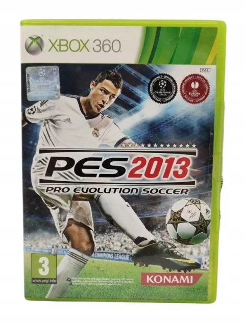 PES 2013 Xbox 360 pudełkowa brak okładki