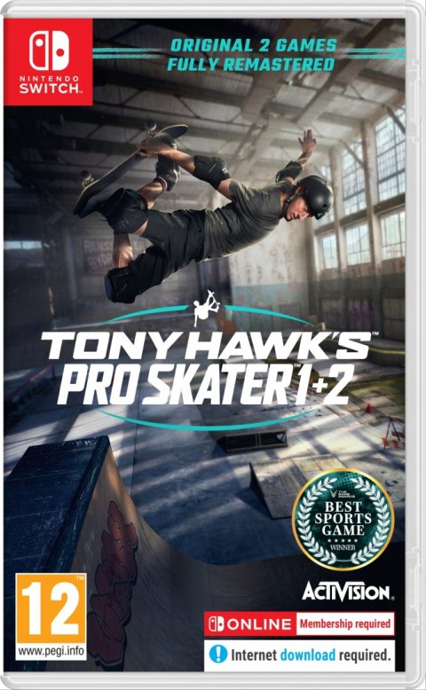 Tony Hawk's Pro Skater 1+2 Nintendo Switch