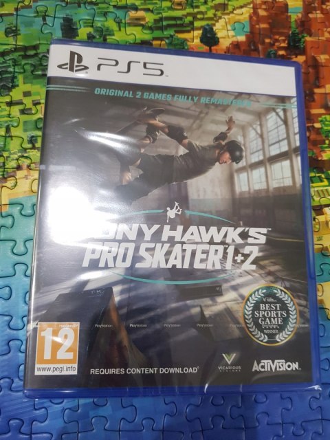 Tony Hawk's Pro Skater 1+2 PlayStation 5 (PS5) pudełkowa