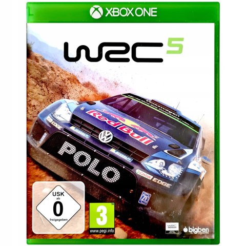 WRC5 The Official Game Pudełkowa Xbox One pudełkowa